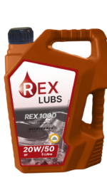 REX 1000 20W50 5L lubricant oil