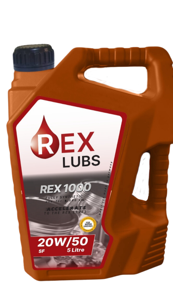 REX 1000 20W50 5L lubricant oil