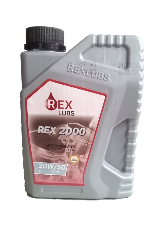 REX 2000 20W50 1L lubricant oil in lekki