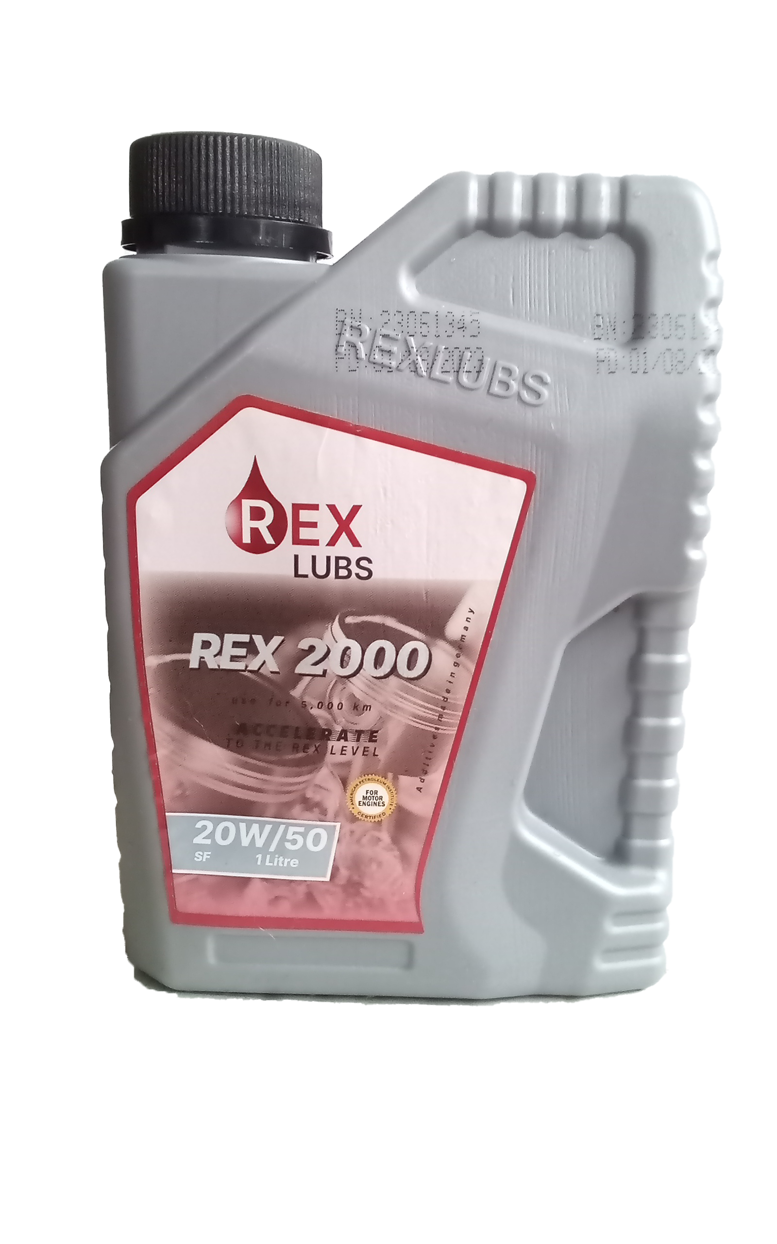 REX 2000 20W50 1L lubricant oil in lekki