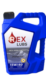 REX 4000 15W40 5L rexlub lubricant oil in lagos