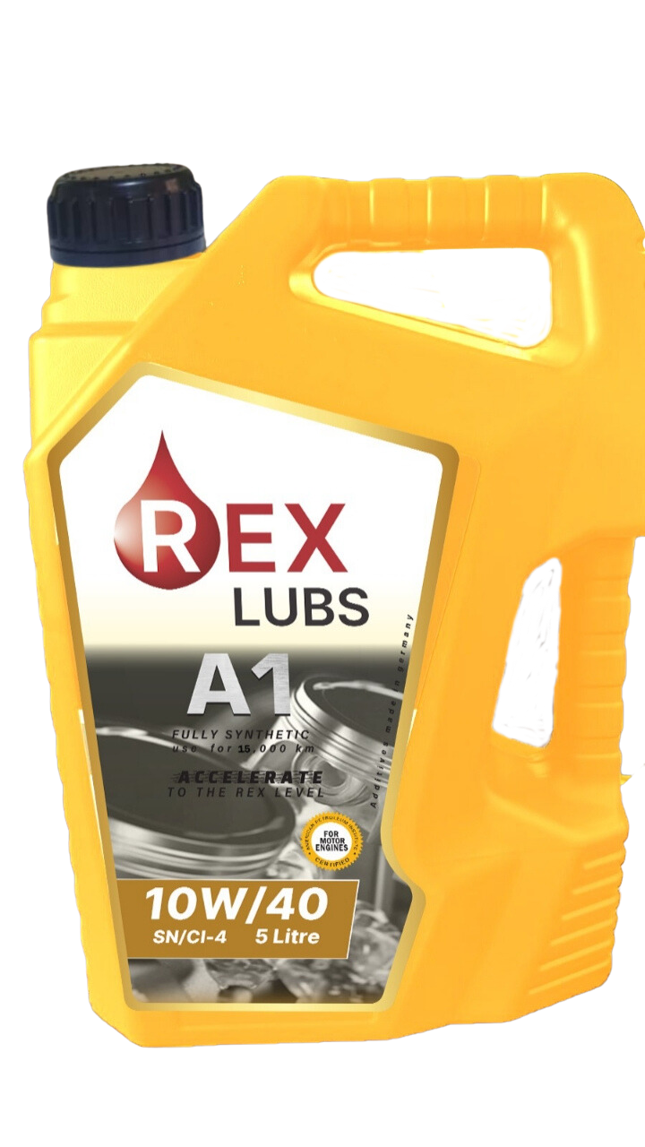 REX A1 10W40 5L lubricant oil in dubai