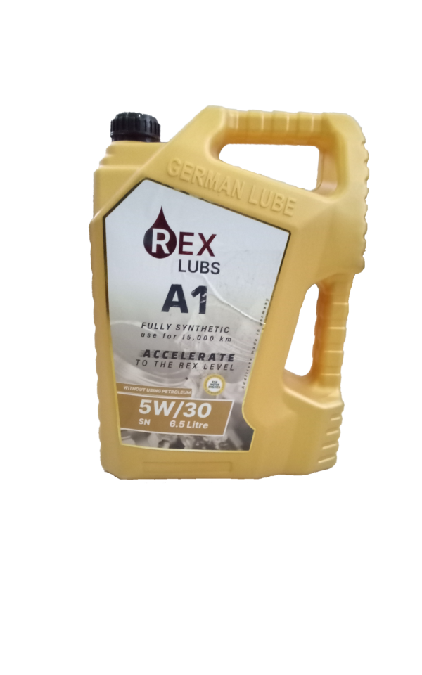 REX A1 5W30 6.5 L lubricant oil in Nigeria