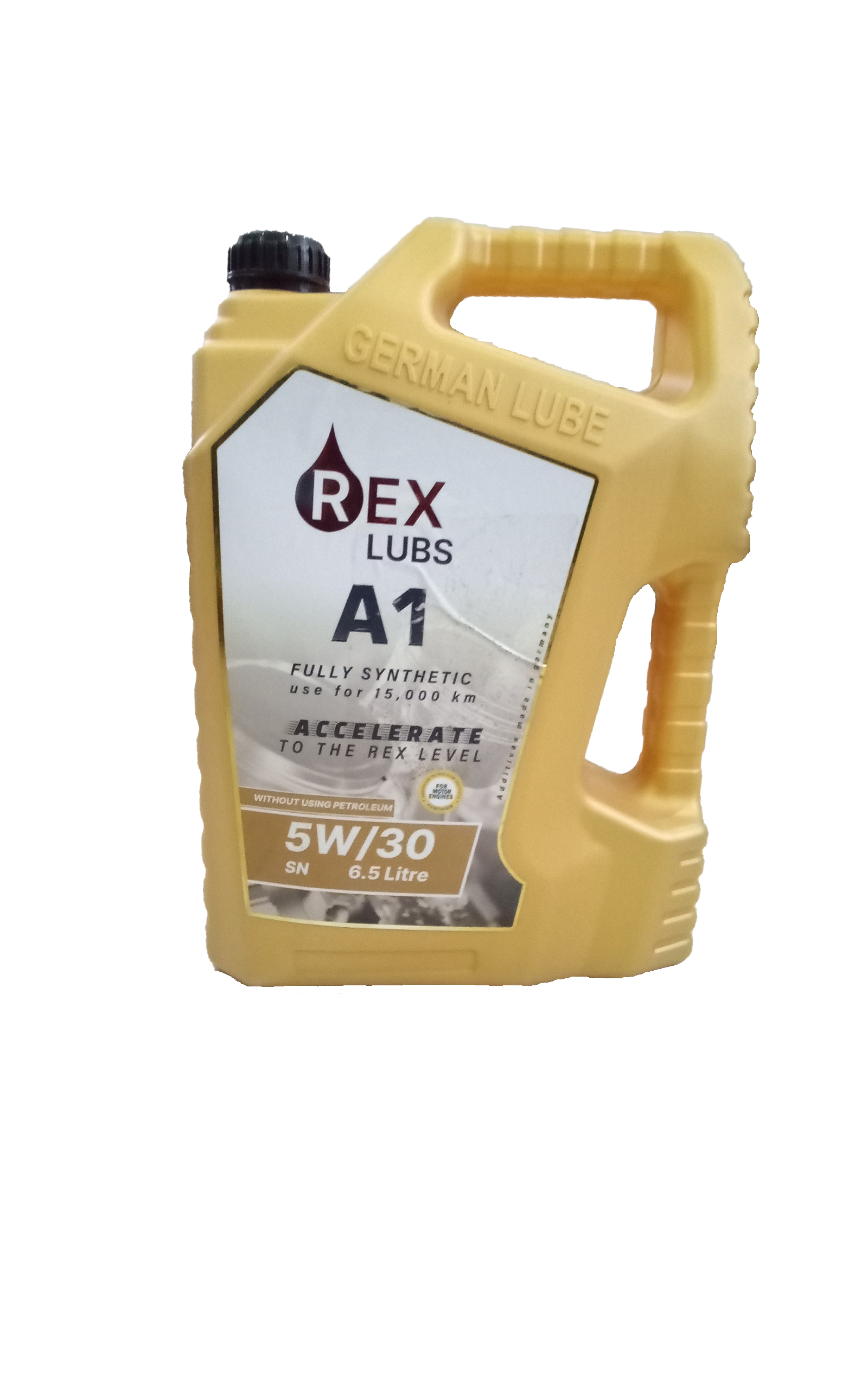 REX A1 5W30 6.5 L lubricant oil in Nigeria